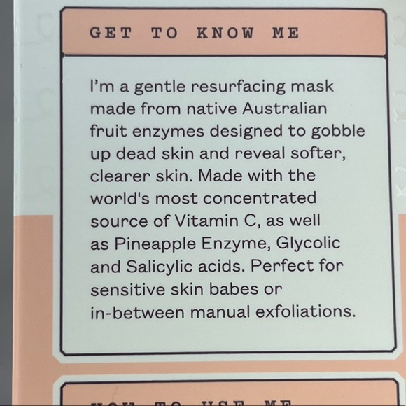 New frank body BRIGHTENING VITAMIN C MASK - Picture 3 of 8